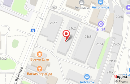 Инновационный Завод Легких Конструкций на улице Речников на карте