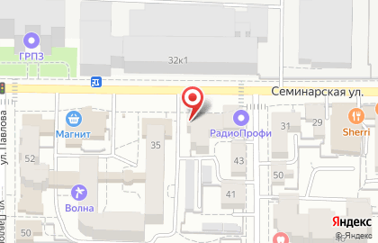 Сервисный центр iT-Мастер62 на Семинарской улице на карте