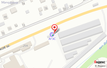 АЗС в Москве на карте