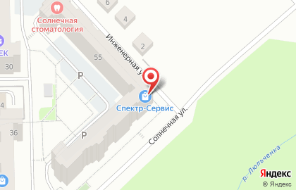 Спектр-Сервис на Солнечной улице на карте