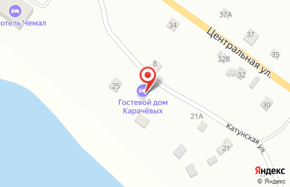 Гостевой дом Карачёвых на карте