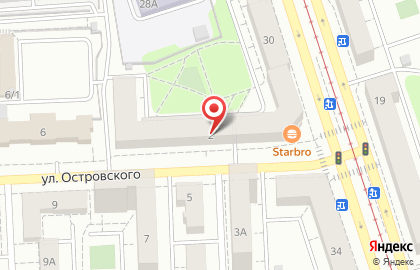 Парикмахерская Ангел в Курчатовском районе на карте