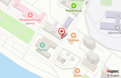 Парикмахерская Медея в Комсомольском районе на карте