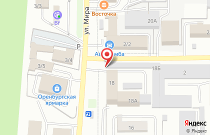 Магнат на улице Мира на карте