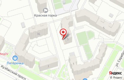 Магазин косметики и бытовой химии Цимус в Рудничном районе на карте