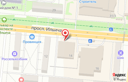 Магазин спецодежды и оборудования Славный сварщик на проспекте Ильича на карте