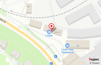 Автосалон Лада Центр Киров на карте