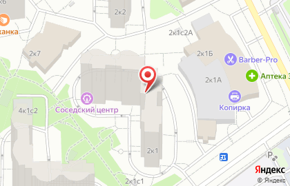 Банкомат Открытие на улице Академика Анохина на карте