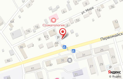 Антония на карте