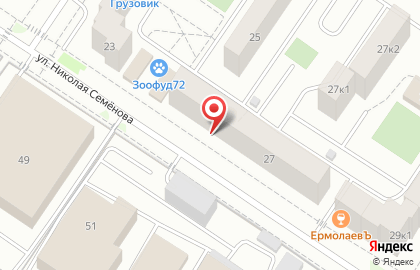 LOFT nail studio на улице Николая Семёнова на карте