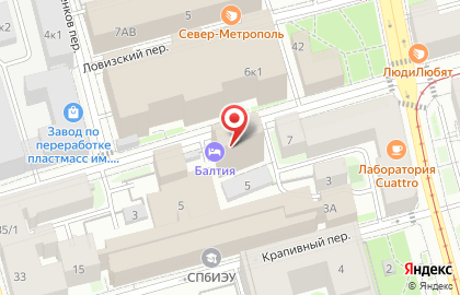 Центр краткосрочного обучения Просвет на улице Смолячкова на карте