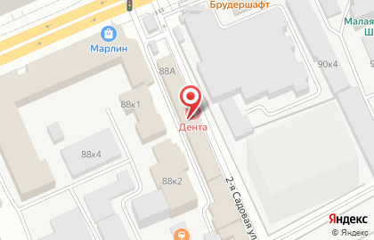 Акула в Заводском районе на карте
