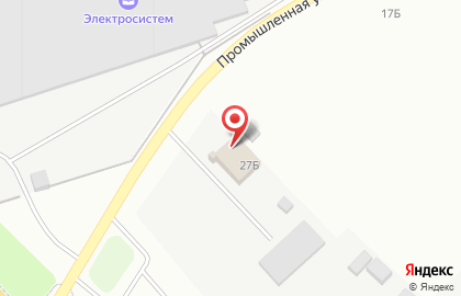 Автомойка для грузовых автомобилей на Промышленной улице на карте