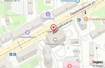 Измайловский районный суд г. Москвы на карте