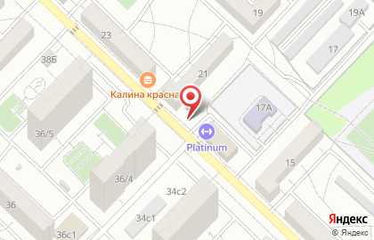 Магазин разливного пива Белуга в Краснооктябрьском районе на карте