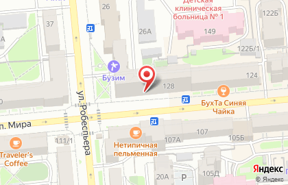 Банкомат Газпромбанк на проспекте Мира на карте