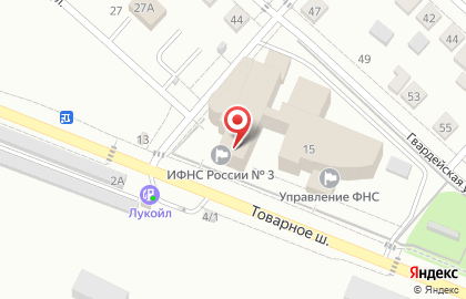 ИФНС, Инспекция Федеральной налоговой службы России по г. Тюмени №3 на карте