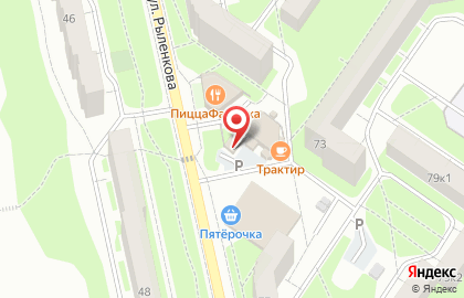 Продовольственный магазин Рита на карте