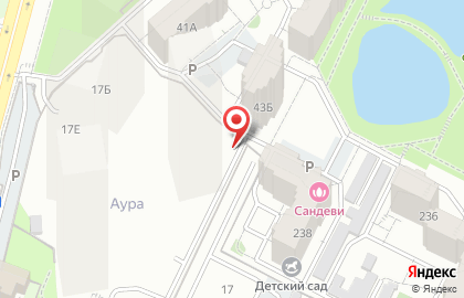 Автостоянка в Самаре на карте