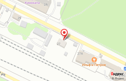 Автошкола Орлан на Железнодорожной улице на карте