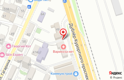 Южный Проектный Институт на улице Чайковского на карте