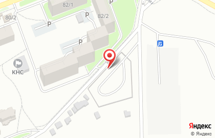 Автостоянка в Красноярске на карте