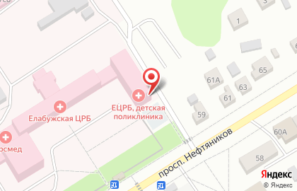 Магазин печатной продукции на проспекте Нефтяников на карте