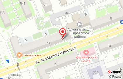 Магазин продуктов в Красноярске на карте