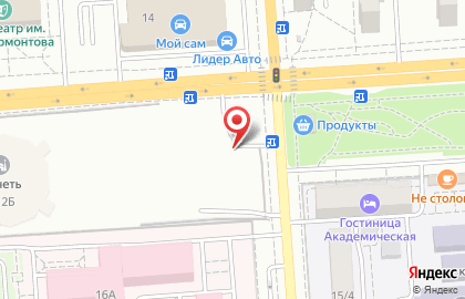 Автотехцентр в Грозном на карте