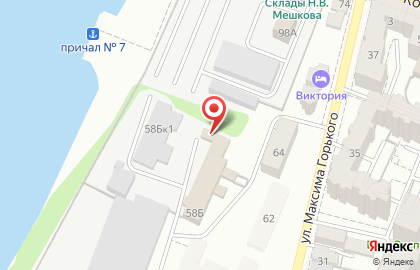 Производственно-коммерческая фирма Гидрофлекс на улице Максима Горького на карте