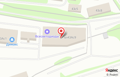 Производственно-торговая компания ВСЕСВЕТОДИОДЫ на Рябиновой улице на карте