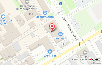 Сеть супермаркетов Добрыня на карте
