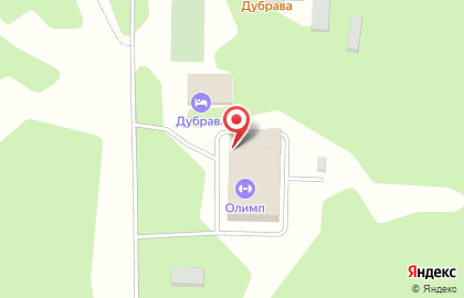 Спортивный комплекс Олимп на Красноглинском шоссе на карте