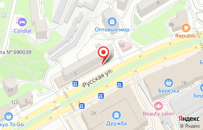 Алкомаркет Солнышко в Советском районе на карте