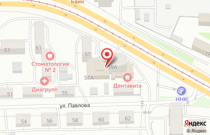 Торговая компания ВиМа в Октябрьском районе на карте