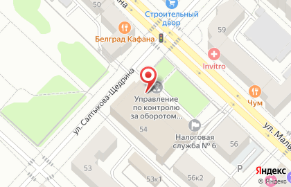 Управление по контролю за оборотом наркотиков МВД России по Тюменской области на карте