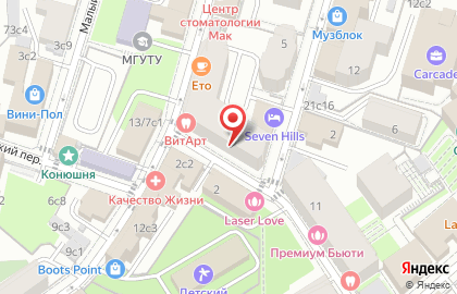 Триумф, ЖСК на карте