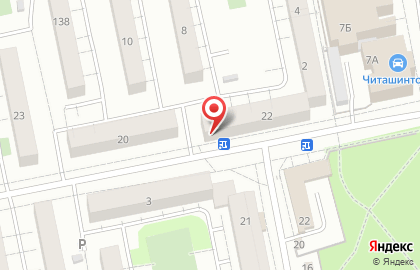 Парикмахерская Кураж в Центральном районе на карте