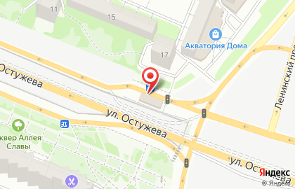 Служба доставки цветов Fresh Flowers в Железнодорожном районе на карте