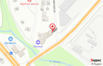 Гостиница Алиби на карте
