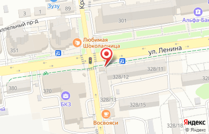Магазин Печать на улице Ленина на карте