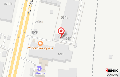 Торговая компания Партнер на улице Героев Танкограда на карте