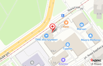 Галерея в Мотовилихинском районе на карте