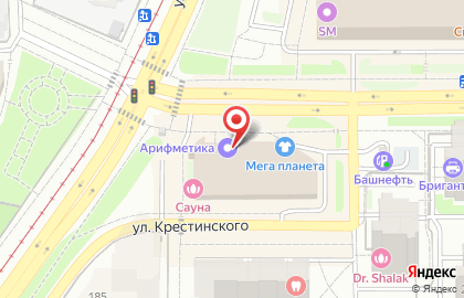 Школа танцев TODES Екатеринбург Ботаника на карте