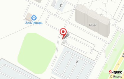 Автостоянка в Нижневартовске на карте