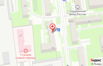 Азбука в Великом Новгороде на карте