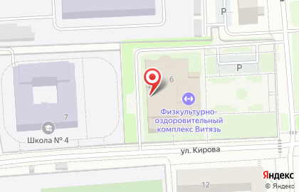 Витязь на Юбилейной улице на карте