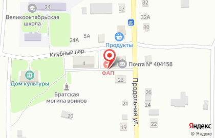 Продуктовый магазин, ИП Дерюжкина Л.Н. на карте