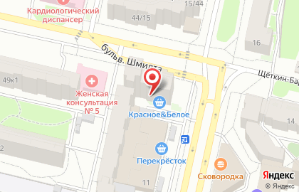Магазин Красное & Белое в Твери на карте