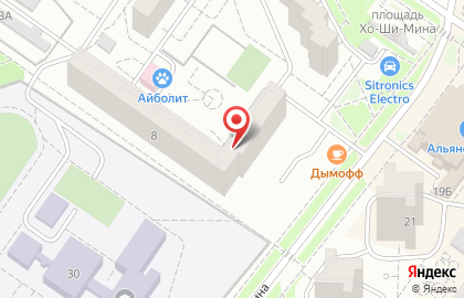 Банкомат АКБ РОСБАНК на Камышинской улице на карте